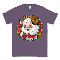 Lavender believe Santa Claus Christmas Classic Tee - Jasminsmagicworld