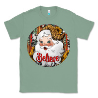 Sage believe Santa Claus Christmas Classic Tee - Jasminsmagicworld