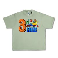 Oil Green Third Grade Urban Heavy Tee - RanaPortraitStore