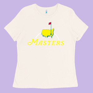 Masters Tournament Golf Ladies Tee Designed By Linhvisuals