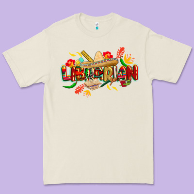 Cinco De Mayo Librarian Premium Tee Designed By Cowgirlartshop