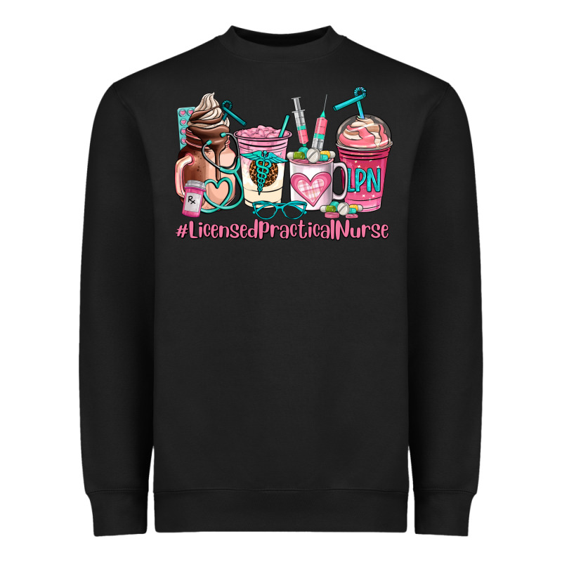 Licensed Practical Nurse  Coffee Cup Heavyweight Sweatshirt by AdoDesignShop | Teevron