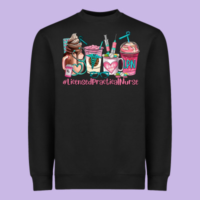 Licensed Practical Nurse  Coffee Cup Heavyweight Sweatshirt Designed By Adodesignshop