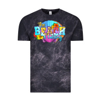 Cloud Black The beach is calling Vintage Tee - FaDigitalArtStudio