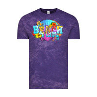 Cloud Purple The beach is calling Vintage Tee - FaDigitalArtStudio
