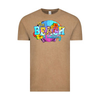 Vintage Coffee The beach is calling Vintage Tee - FaDigitalArtStudio