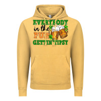 Vintage Mustard everybody in the pub gettin tipsy Vintage Hoodie - FaDigitalArtStudio