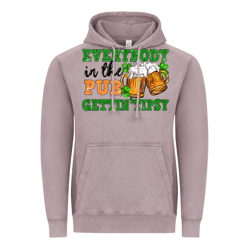 Everybody In The Pub Gettin Tipsy Vintage Hoodie by FaDigitalArtStudio | Teevron