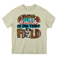 Mossy my heart is on that field football Heavy Core Tee - RanaPortraitStore