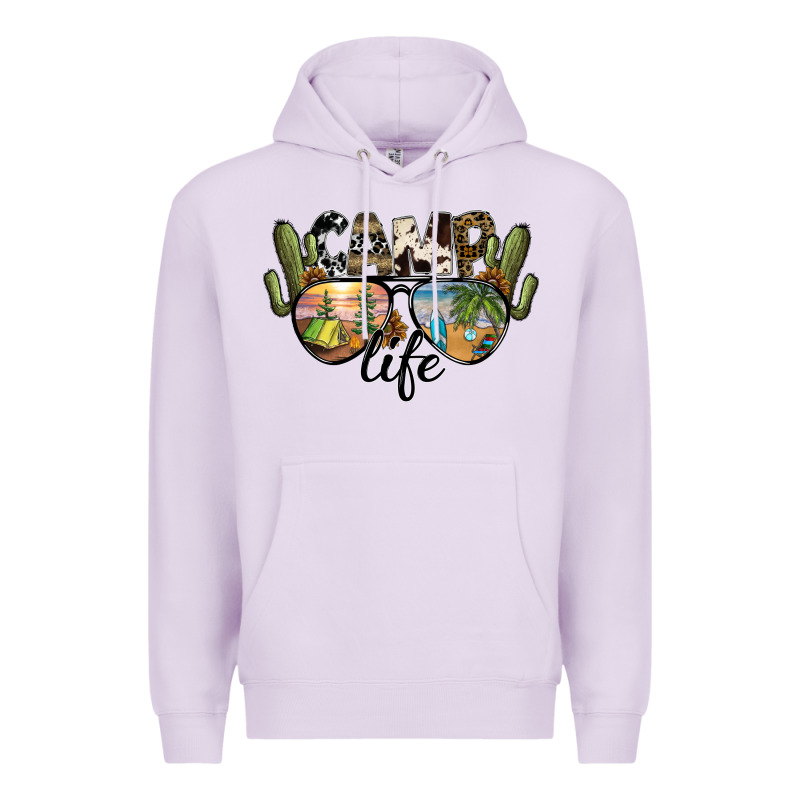 Camp Life Premium Hoodie by SublimationCraftShop | Teevron