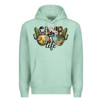 Seafoam camp life Premium Hoodie - SublimationCraftShop