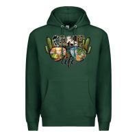 Sports Green camp life Premium Hoodie - SublimationCraftShop