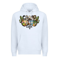 White camp life Premium Hoodie - SublimationCraftShop