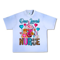Grape Ice One Loved Nurse Valentines Day Frappe Coffee Urban Heavy Tee - FaDigitalArtStudio
