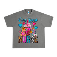 Tornado One Loved Nurse Valentines Day Frappe Coffee Urban Heavy Tee - FaDigitalArtStudio