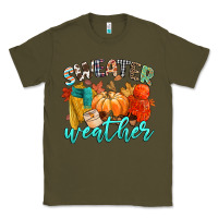 Army Green weather Classic Tee - CowGirlArtShop