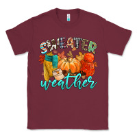 Burgundy weather Classic Tee - CowGirlArtShop