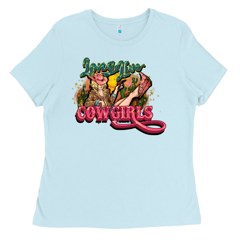 Long Life Cowgirls Ladies Tee by HowdyJamesFarm | Teevron