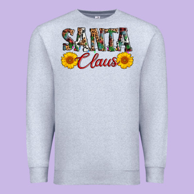 Santa Claus Premium Sweatshirt Designed By Adodesignshop