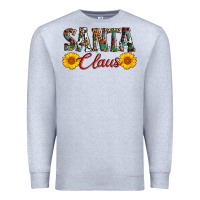Heather Grey santa claus Premium Sweatshirt - AdoDesignShop