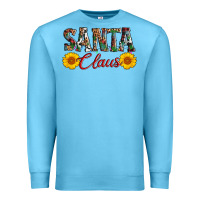 Ocean Blue santa claus Premium Sweatshirt - AdoDesignShop
