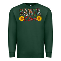 Sports Green santa claus Premium Sweatshirt - AdoDesignShop
