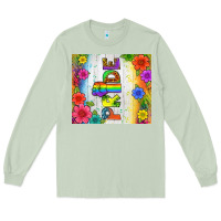 Matcha LGBTQ+ Pride With Flower Tumbler Long Sleeve Tee - BundleAndBundleShop