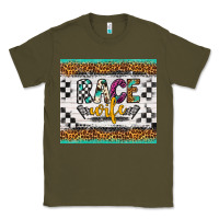 Army Green race wife Classic Tee - Artiststas