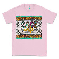 Bubblegum Pink race wife Classic Tee - Artiststas