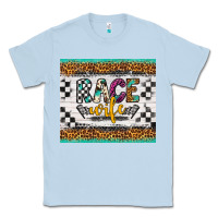 Dusty Blue race wife Classic Tee - Artiststas