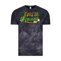 Cloud Black St. Patrick's Day Dental squad Vintage Tee - OliviaCreatesArt