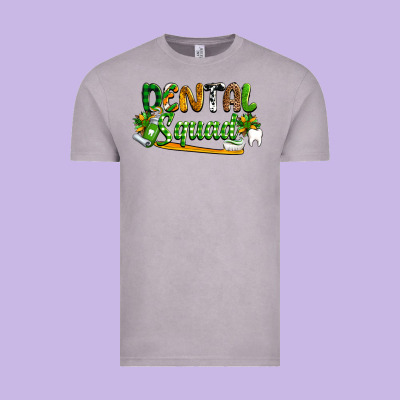 St. Patrick's Day Dental Squad Vintage Tee Designed By Oliviacreatesart