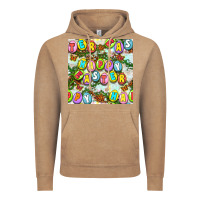 Vintage Coffee Happy Easter Seamless Pattern Vintage Hoodie - BundleAndBundleShop