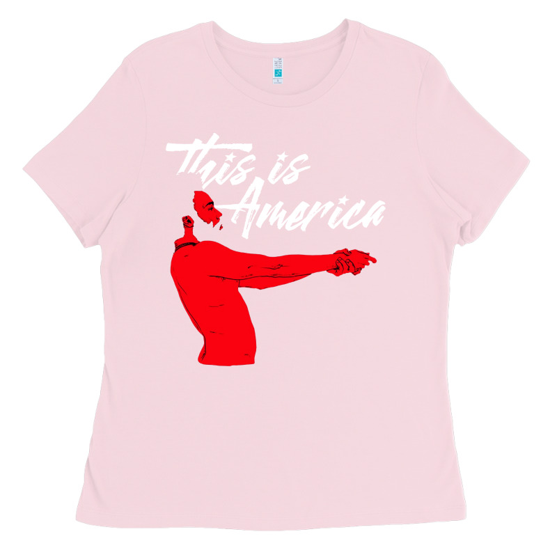 This Is America Meme Ladies Tee by linhVisuals | Teevron