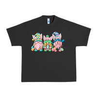 Pigment Black Easter gnomes Urban Heavy Tee - OliviaCreatesArt
