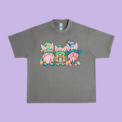 Easter Gnomes Urban Heavy Tee Designed By Oliviacreatesart