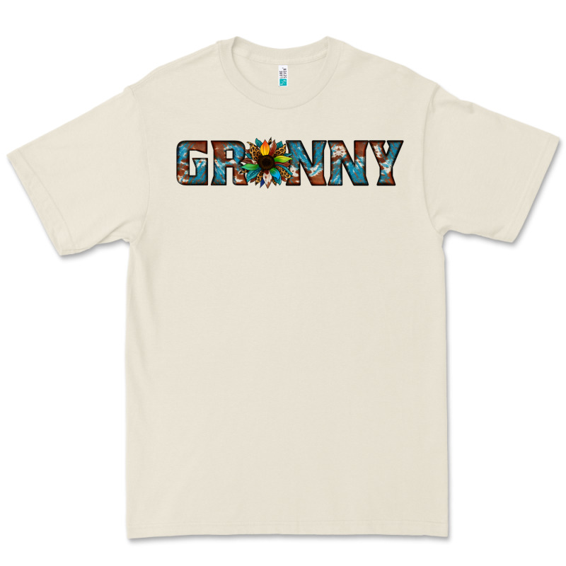 Granny Cowhide Sunflower Premium Tee by Jasminsmagicworld | Teevron
