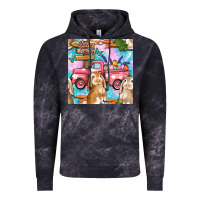 Cloud Black Easter Bunny With Truck Seamless Pattern Vintage Hoodie - BundleAndBundleShop
