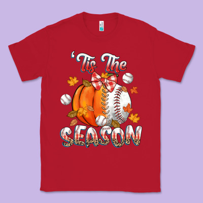 Its The Season Baseball Classic Tee Designed By Cowgirlartshop