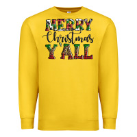 Lemon merry christmas y'all Premium Sweatshirt - AdoDesignShop