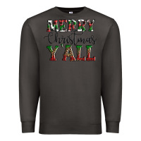 Smoke merry christmas y'all Premium Sweatshirt - AdoDesignShop