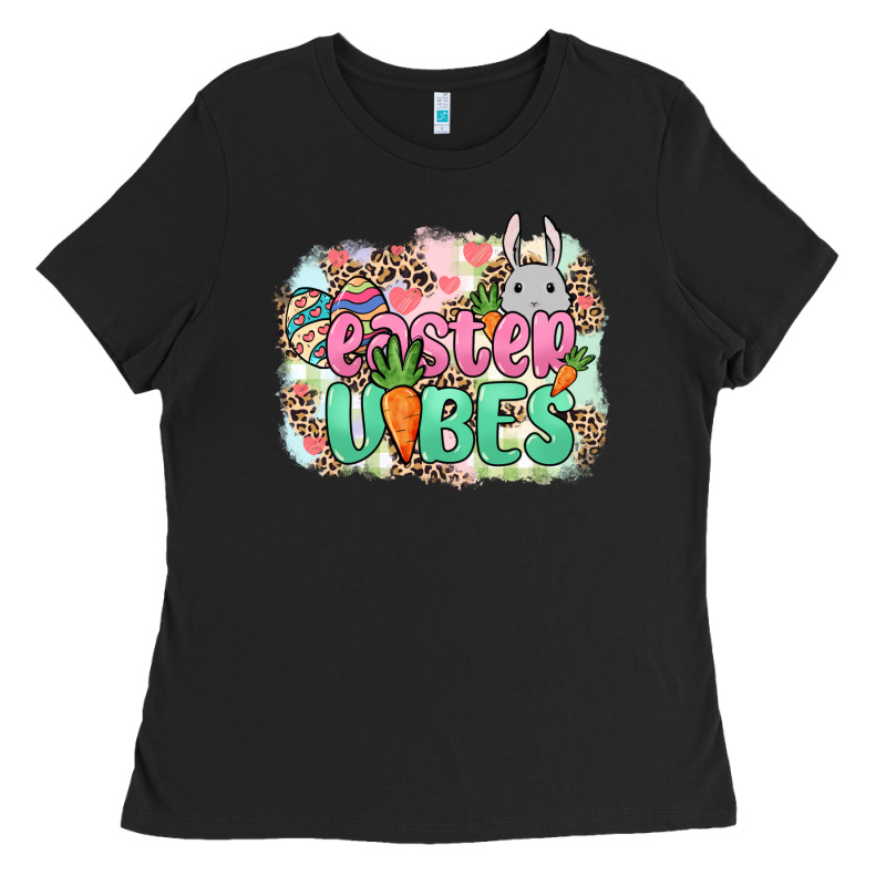 Easter Vibes Easter Day Ladies Tee by HowdyJamesFarm | Teevron