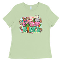 Matcha Easter vibes Easter Day Ladies Tee - HowdyJamesFarm