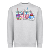 Heather Grey dentist coffee cups Heavyweight Sweatshirt - AdoDesignShop