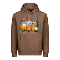 Chestnut camping is my happy place Premium Hoodie - SublimationCraftShop