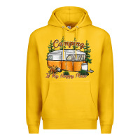Lemon camping is my happy place Premium Hoodie - SublimationCraftShop