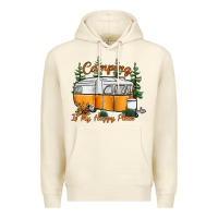 Sandshell camping is my happy place Premium Hoodie - SublimationCraftShop