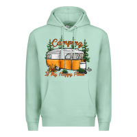 Seafoam camping is my happy place Premium Hoodie - SublimationCraftShop