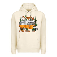 Tofu camping is my happy place Premium Hoodie - SublimationCraftShop