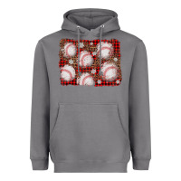 Storm baseball christmas background Heavyweight Hoodie - AdoDesignShop